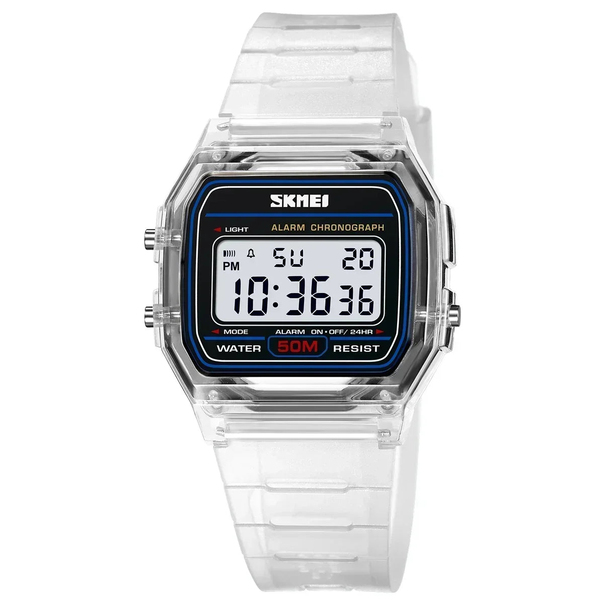 Montre digitale SKMEI 2056 – Style, robustesse et fonctionnalités