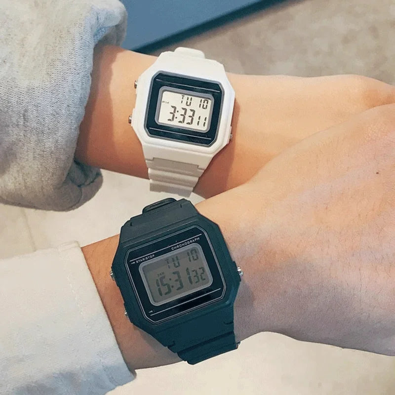 Montre LED Unisexe – Style Minimaliste