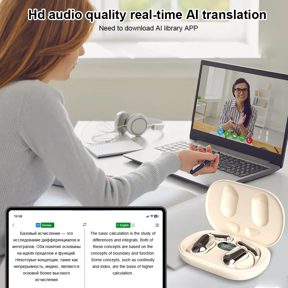 Écouteurs Traducteurs Intelligents