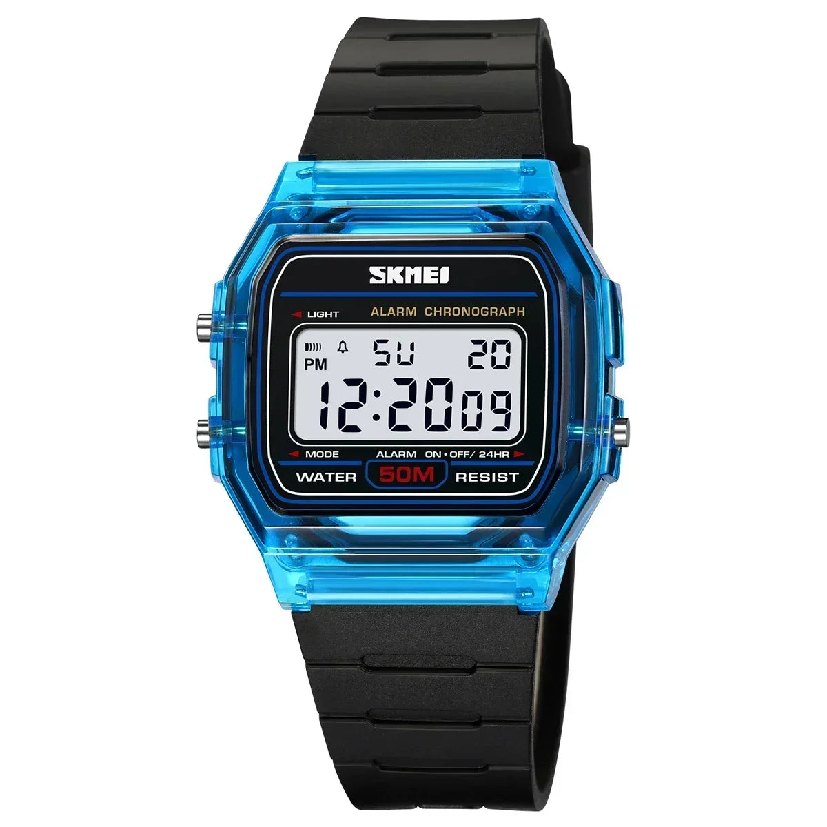 Montre digitale SKMEI 2056 – Style, robustesse et fonctionnalités