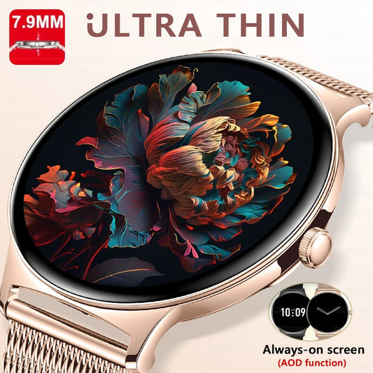 Montre Connectée ChiBear V89 – Écran AMOLED 1.43’’ Ultra HD & Appels Bluetooth
