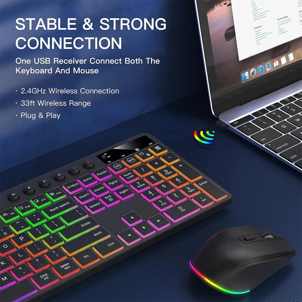 Ensemble clavier & souris Gamer