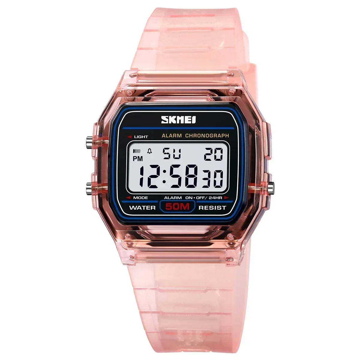 Montre digitale SKMEI 2056 – Style, robustesse et fonctionnalités