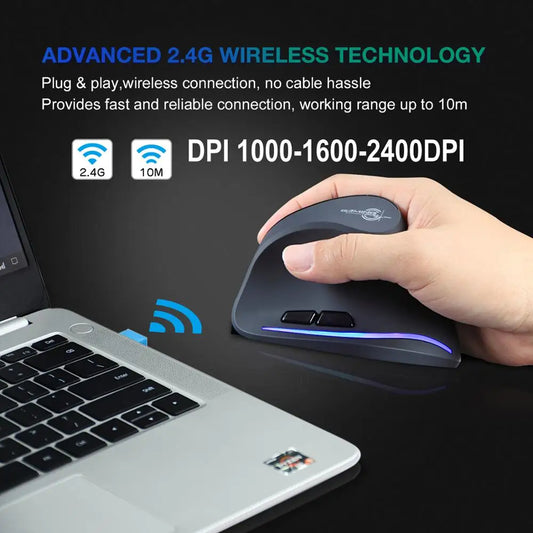 Souris verticale sans fil Lefon F35