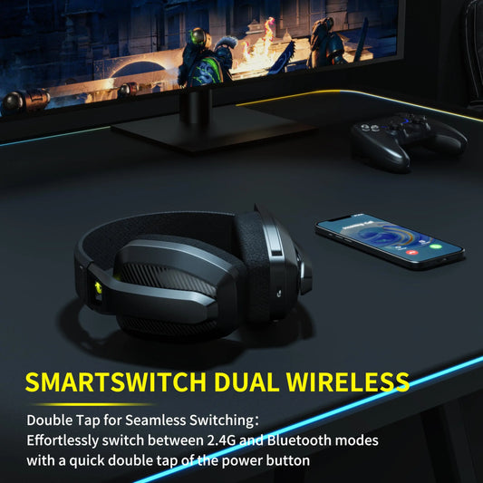 Casque Audio BINNUNE BW06 Gaming 2.4GHz