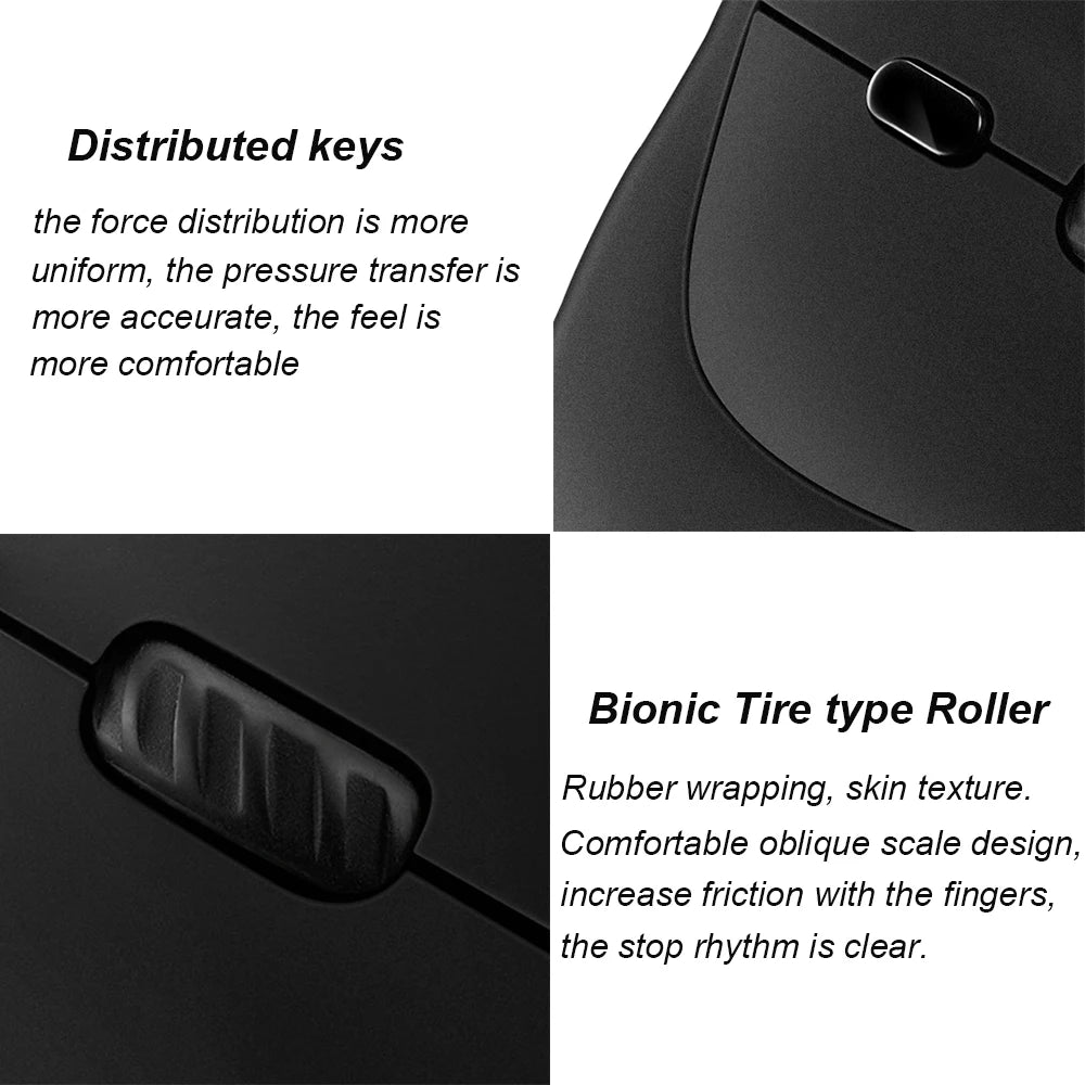 Souris verticale sans fil Lefon F35
