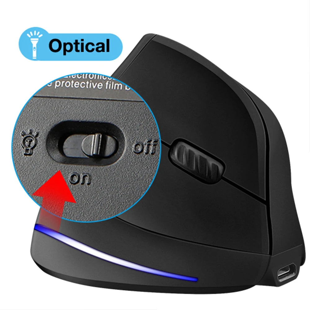 Souris verticale sans fil Lefon F35
