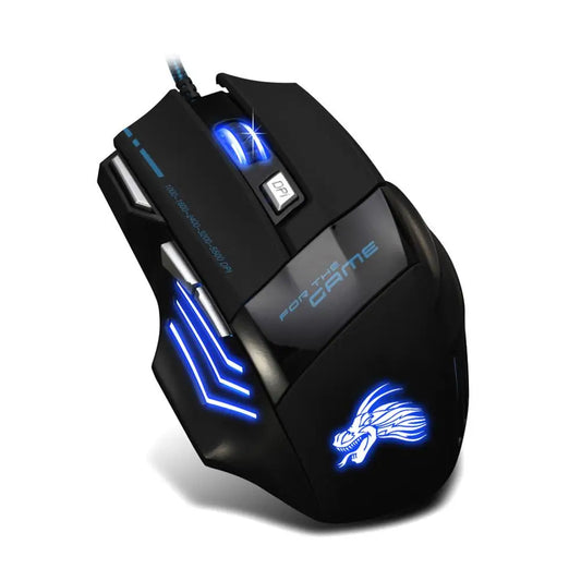 Souris gaming lumineuse