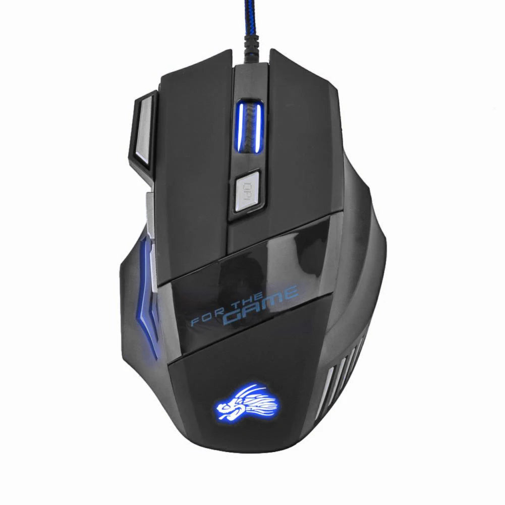 Souris gaming lumineuse