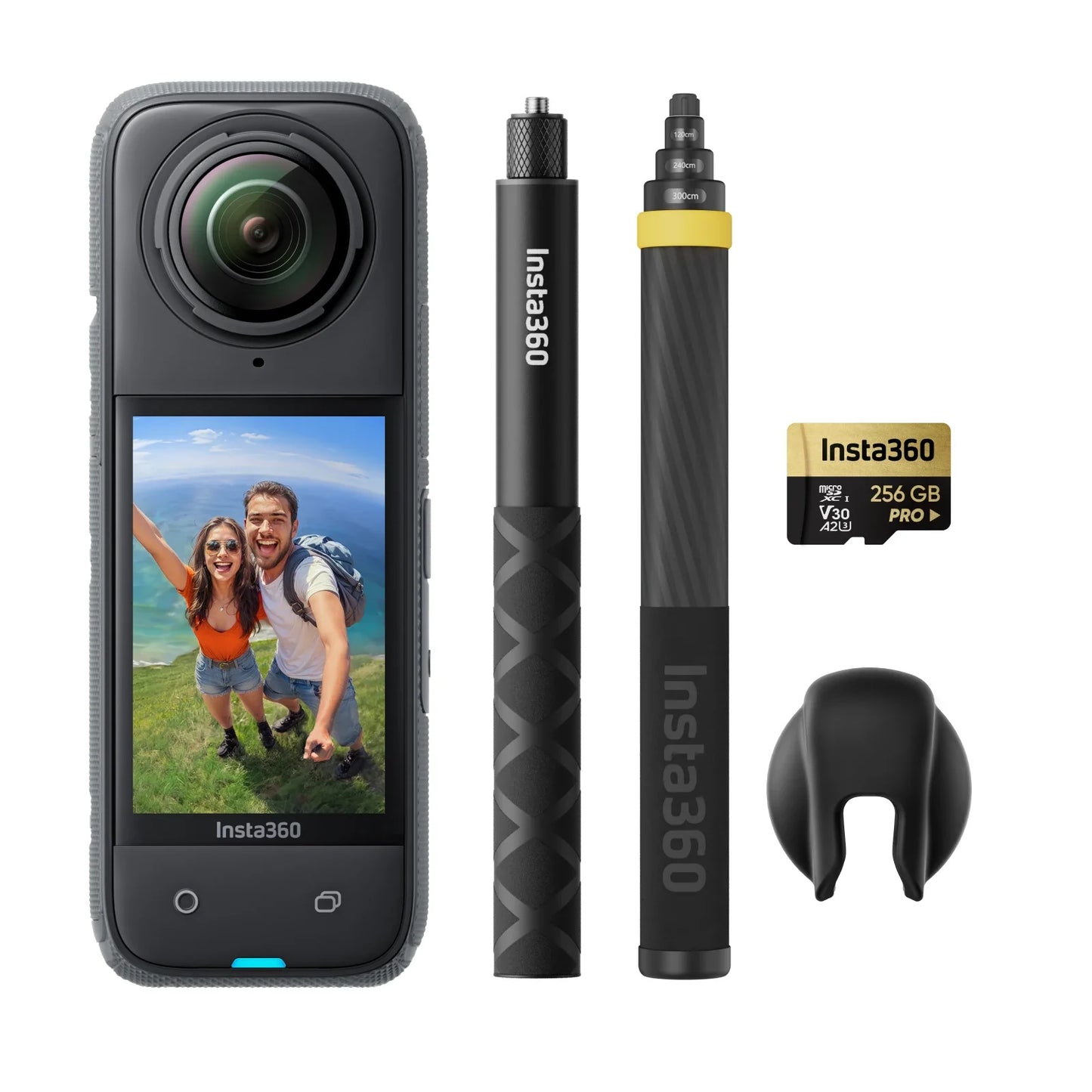 Insta360 X4 - Caméra d'action étanche 360 8K
