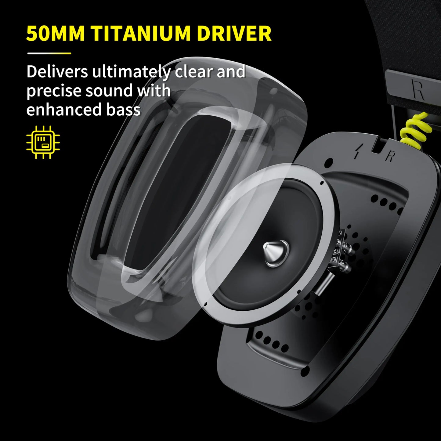 Casque Audio BINNUNE BW06 Gaming 2.4GHz