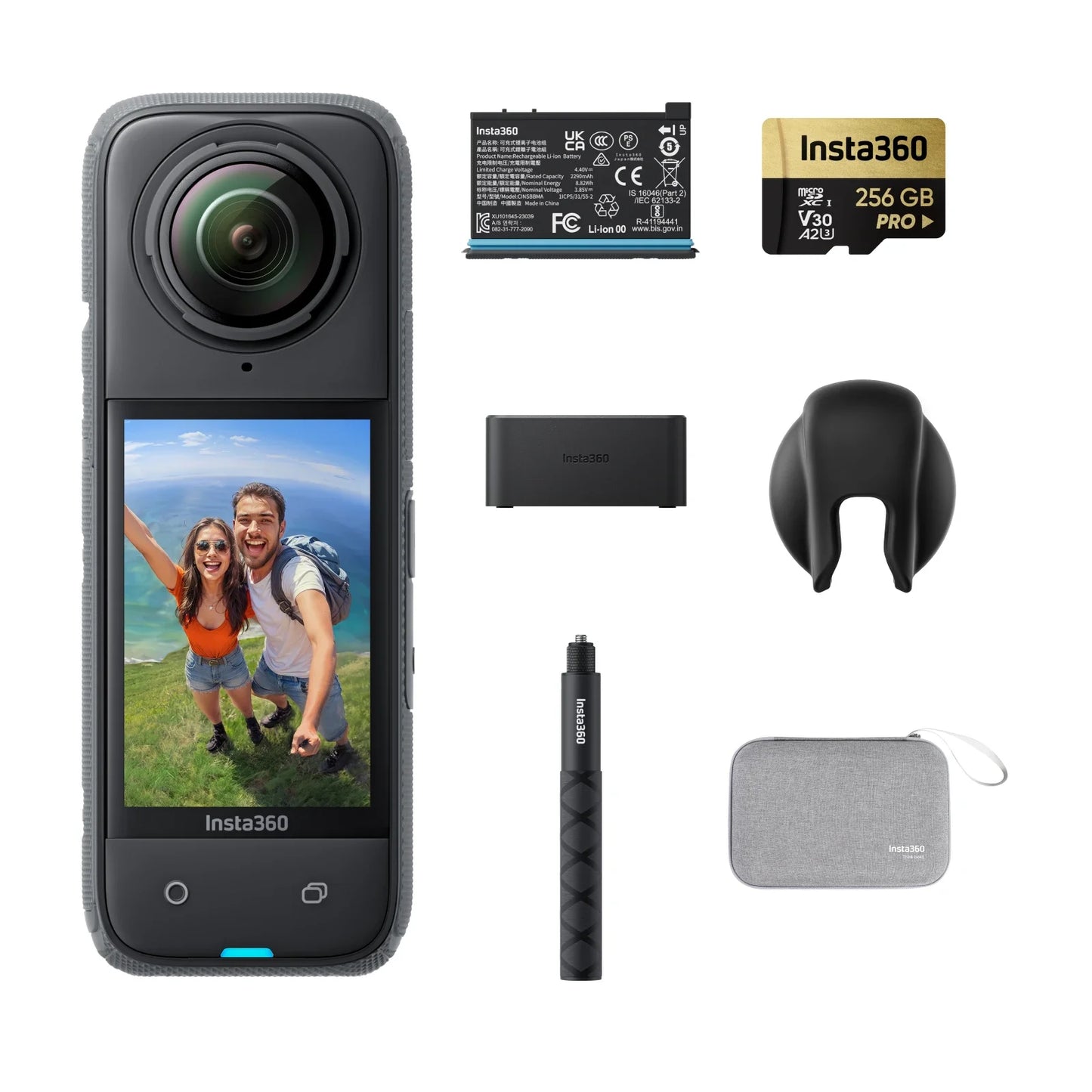 Insta360 X4 - Caméra d'action étanche 360 8K