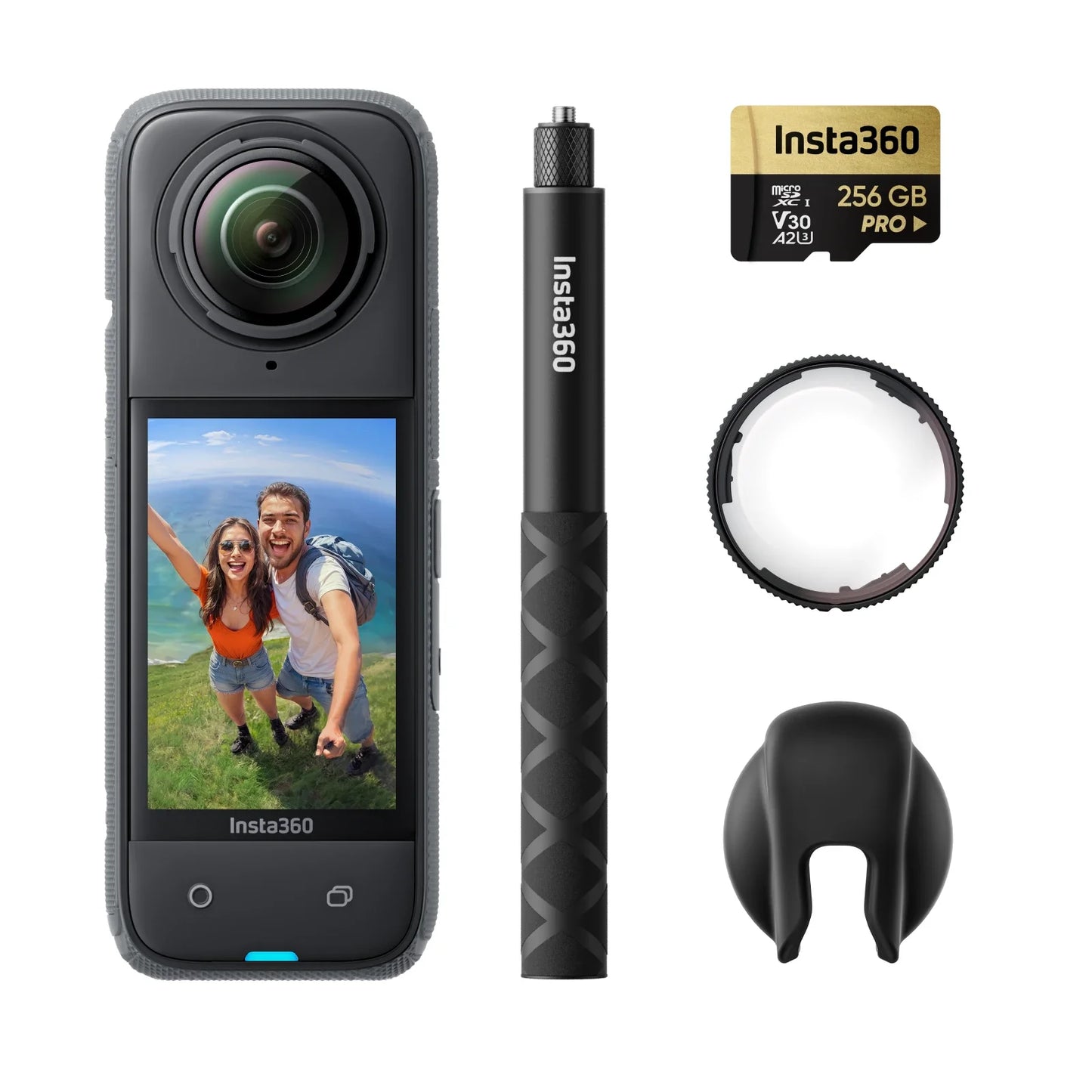 Insta360 X4 - Caméra d'action étanche 360 8K