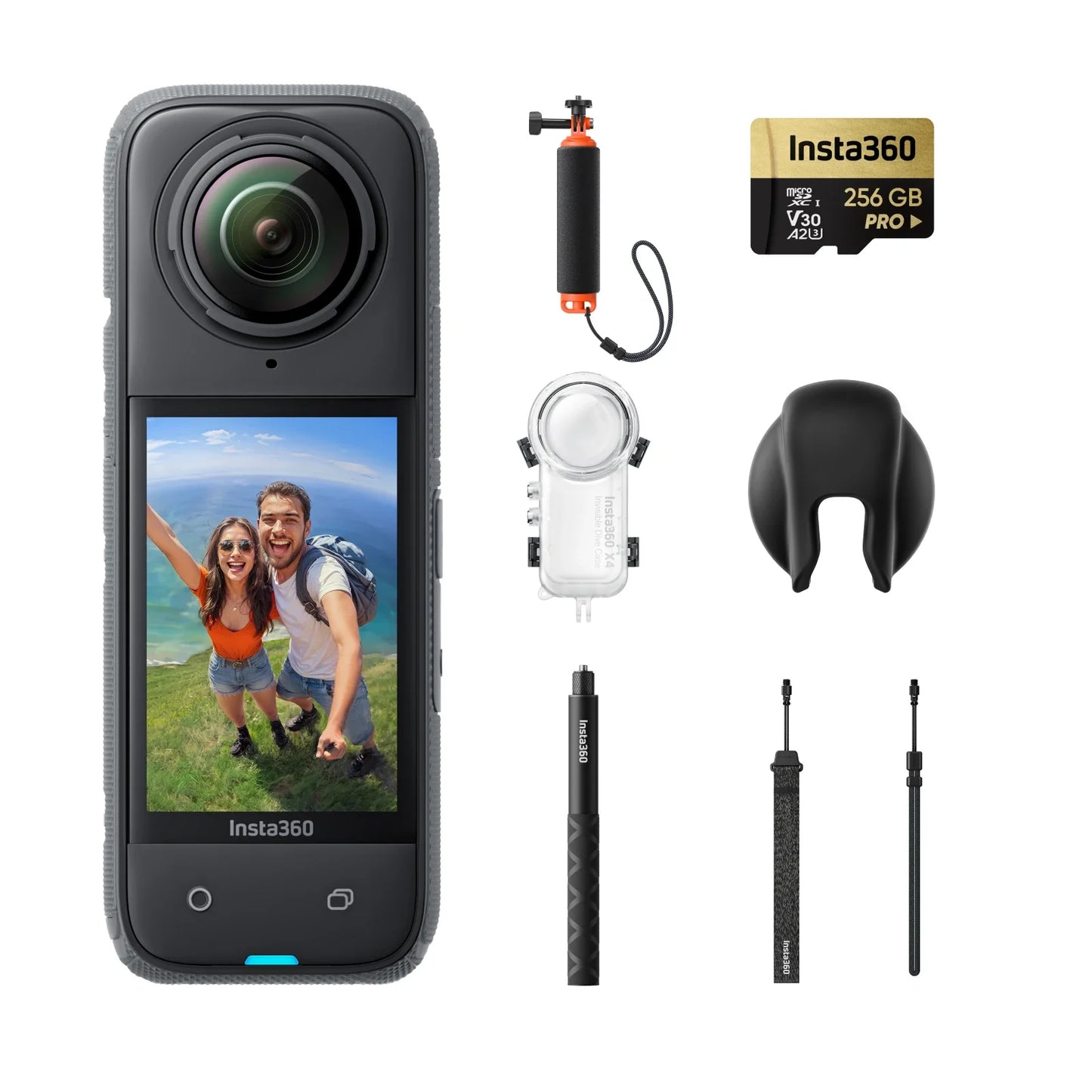 Insta360 X4 - Caméra d'action étanche 360 8K